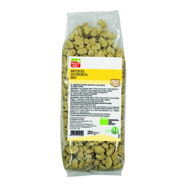 CRUSCA RICCIOLI BIO BIOFIBRE 250 G