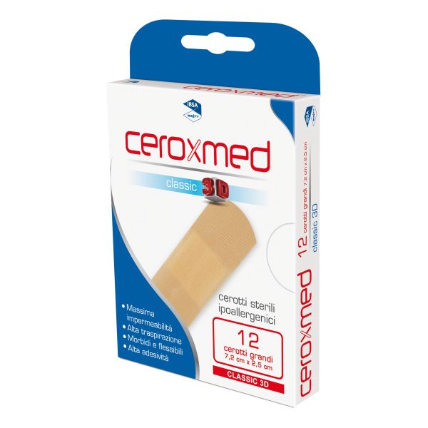 CEROXMED CEROTTI CLASSIC 3D MISURA GRANDE 12 PZ