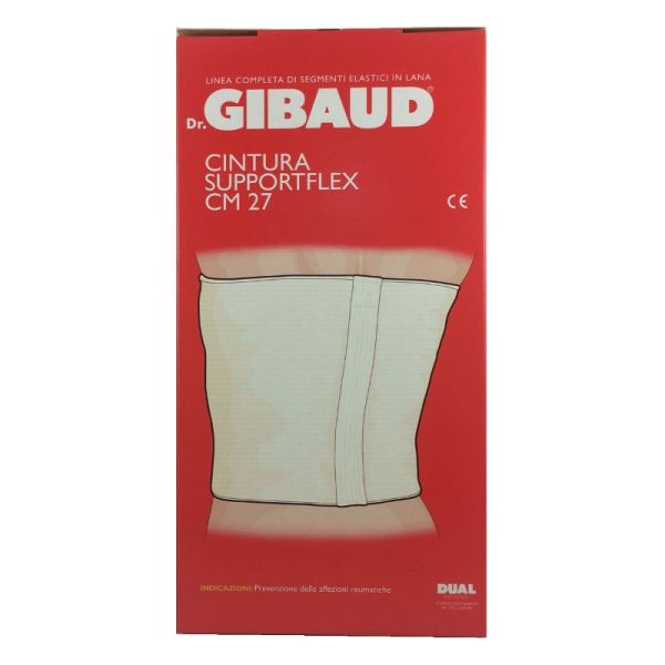 GIBAUD CINTURA SUPPORTFLEX 27 CM TAGLIA U