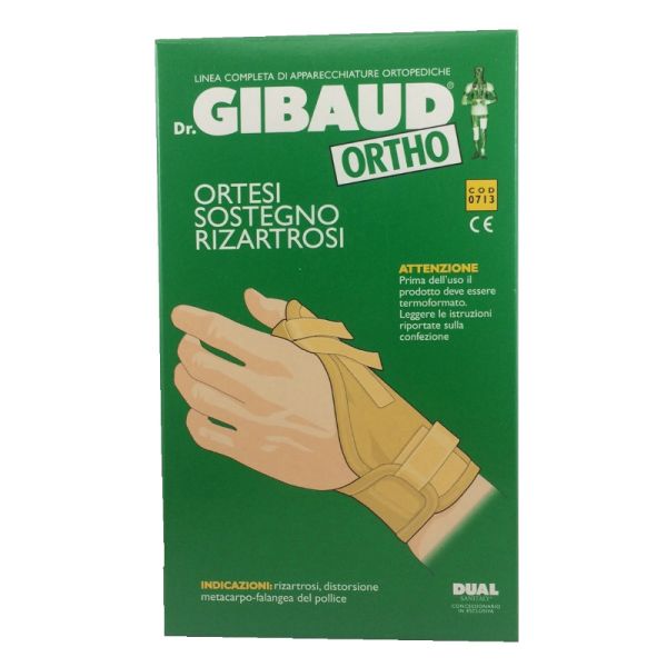 GIBAUD ORTHO ORTESI SOSTEGNO RIZARTROSI TAGLIA 1