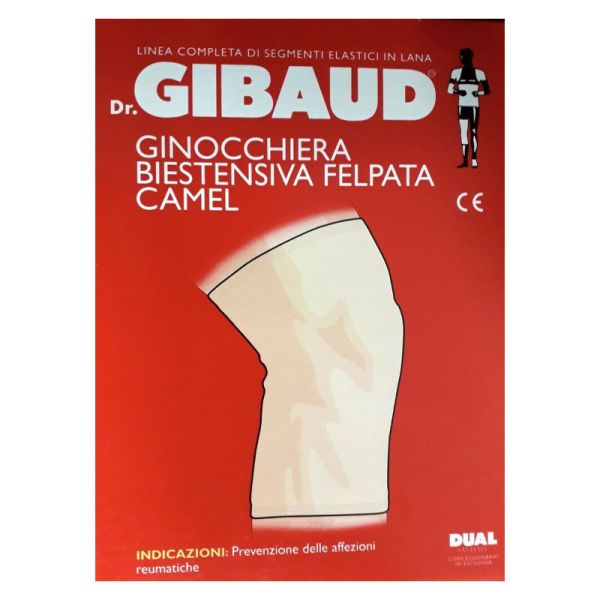 GIBAUD GINOCCHIERA BIESTENSIVA FELPATA TAGLIA 4