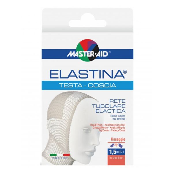 RETE TUBOLARE ELASTICA IPOALLERGENICA MASTER-AID TESTA/COSCIA 1,5MT