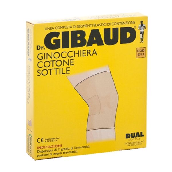 GIBAUD GINOCCHIERA COTONE SOTTILE BEIGE MISURA 4