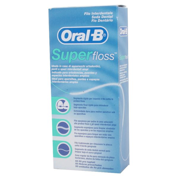 ORALB SUPERFLOSS 50 FILI