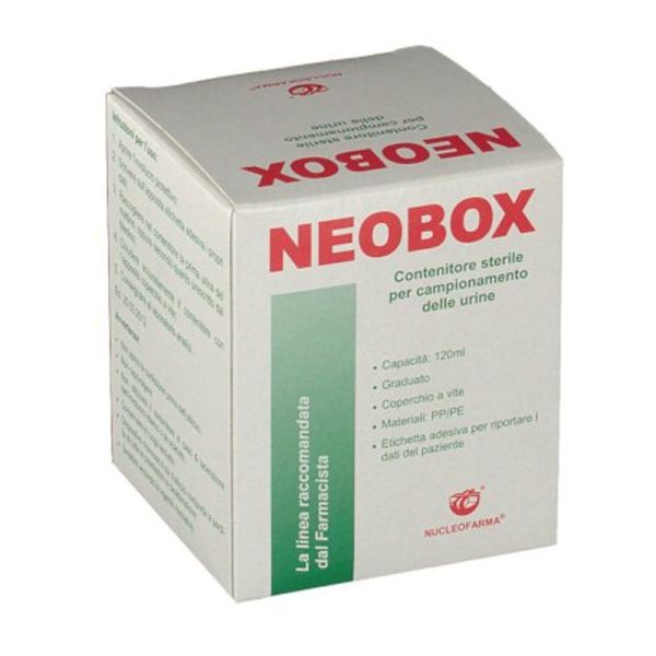 CONTENITORE PER URINA NEOBOX CAPIENZA 120 ML