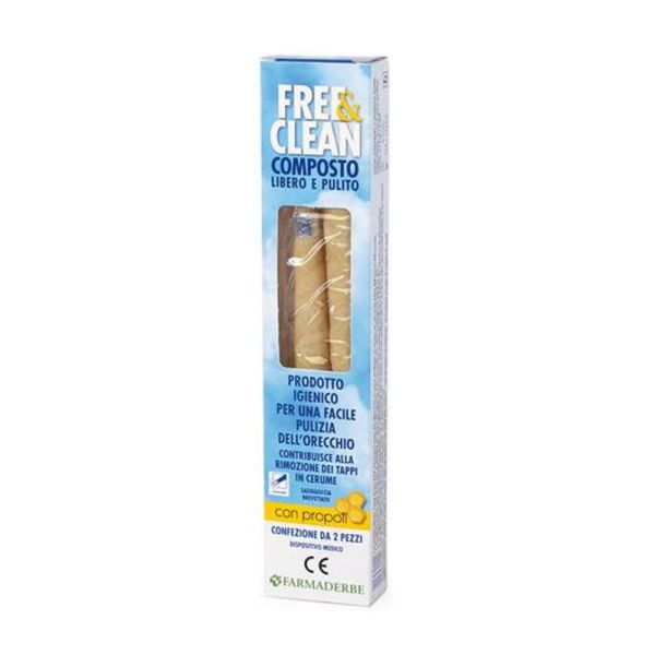 FREE&CLEAN CONI PER ORECCHIE 2 PZ