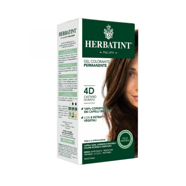 HERBATINT 4D CASTANO DORATO 135 ML