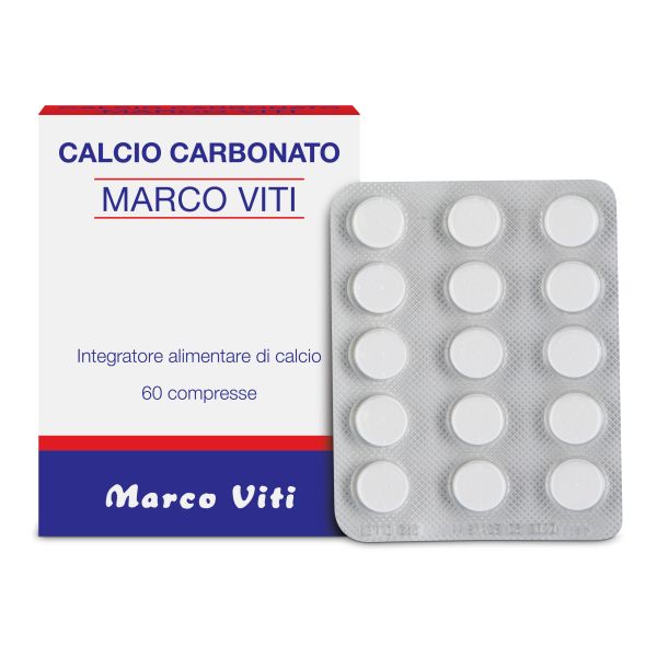 CALCIO CARBONATO VITI 60 COMPRESSE