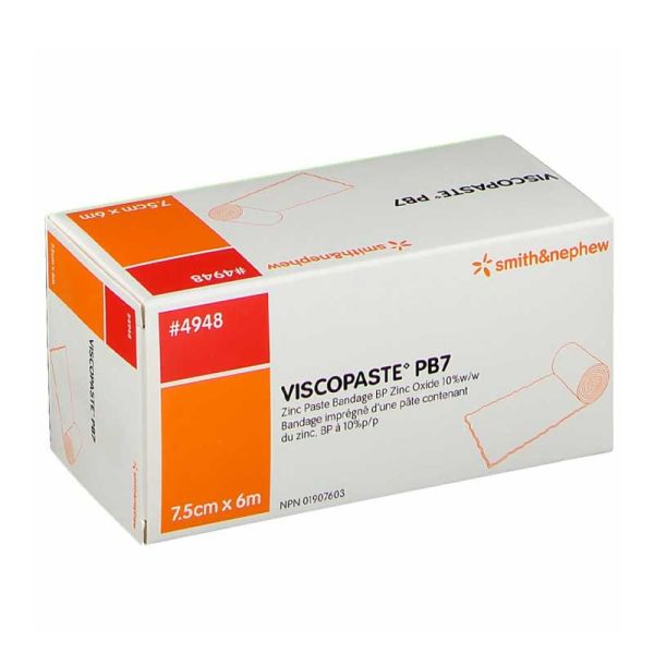BENDA VISCOPASTE PB7 600X7,5CM ALL'OSSIDO DI ZINCO