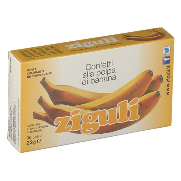 ZIGULI BANANA 36 PALLINE 22 G