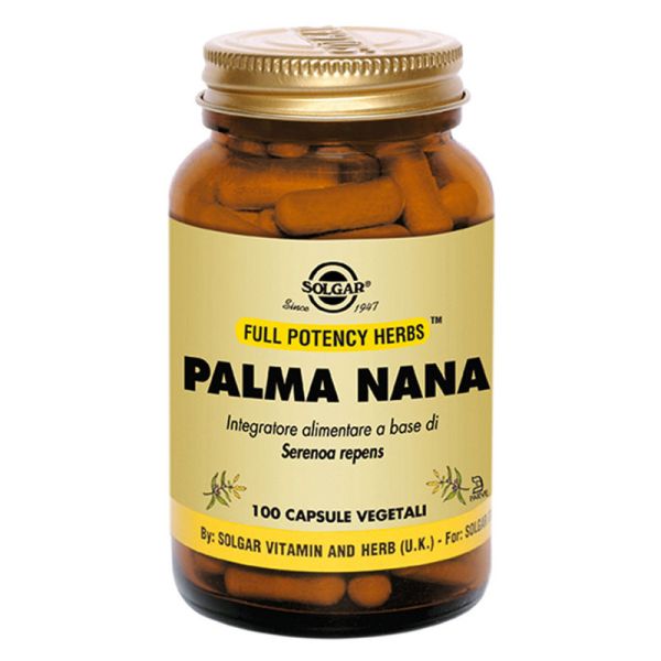 SOLGAR PALMA NANA 100 CAPSULE VEGETALI