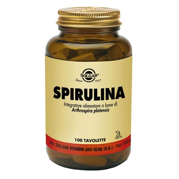 SOLGAR SPIRULINA 100 TAV