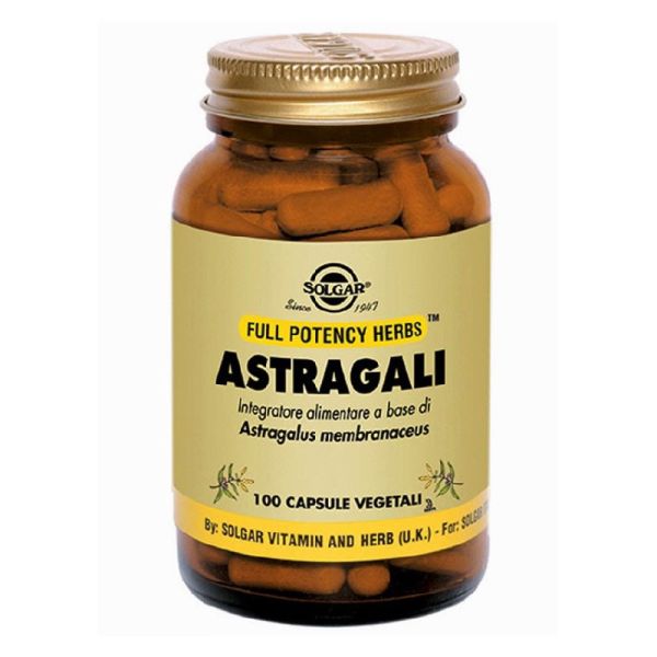 SOLGAR ASTRAGALI 100 CPS VEGETALI