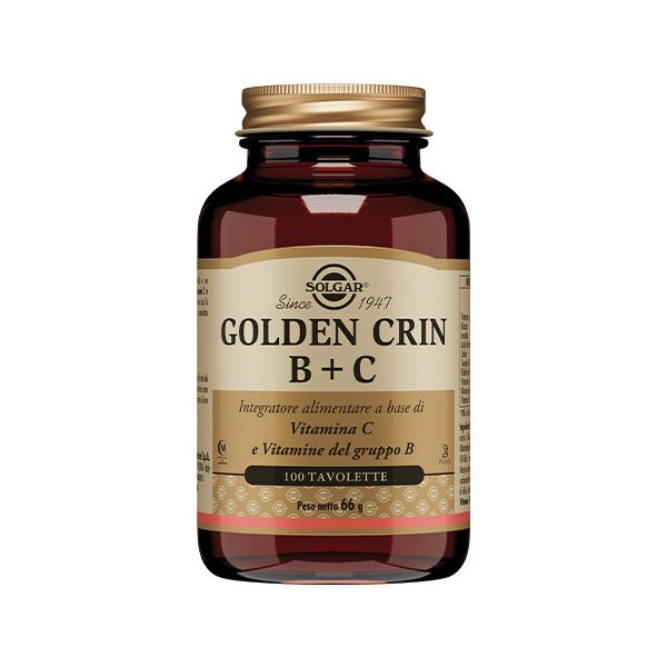 GOLDEN CRIN B + C 100 TAVOLETTE SOLGAR