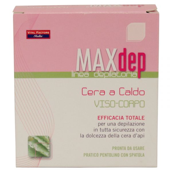 MAX DEP CERA A CALDO CON PENTOLINO 100 ML