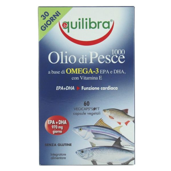 EQUILIBRA OLIO PESCE 1000 60 PERLE VEGETALI