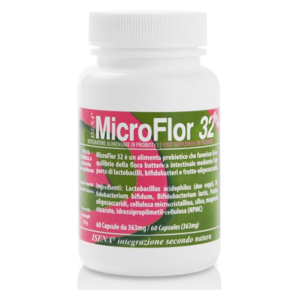 MICROFLOR 32 60 CAPSULE VEGETALI 363 MG