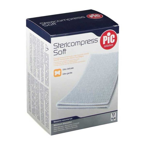 GARZA IN TESSUTO NON TESSUTO PIC 36X40CM 12 PEZZI