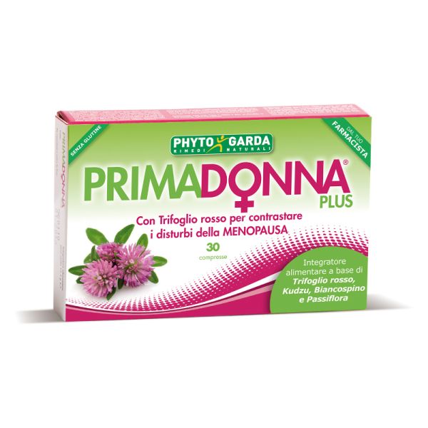 PRIMADONNA PLUS INTEGRATORE TRIFOGLIO ROSSO 30 CPR