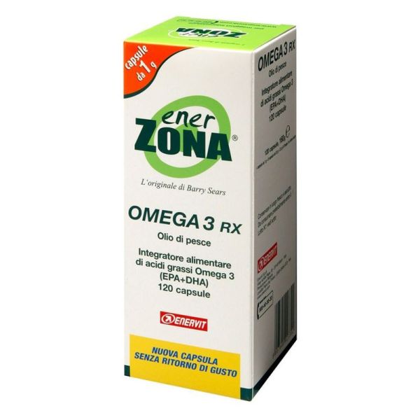 ENERZONA OMEGA 3 RX 120CPS