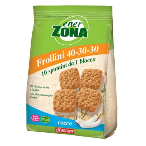 ENERZONA FROLLINI COCCO 250 G
