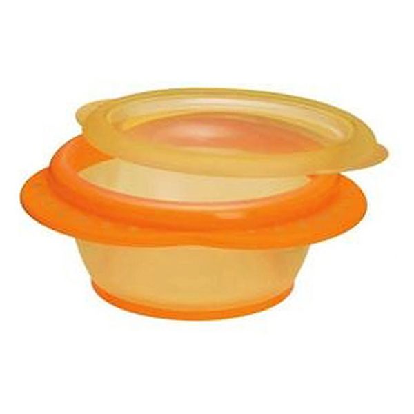 NUK PIATTO FONDO CON COPERCHIO