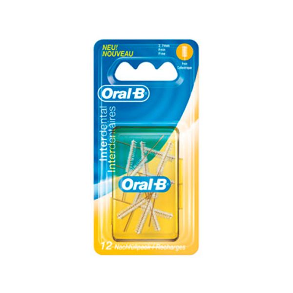 ORALB RICAMBI SCOVOLINI INTERDENTALI 2,7 MM