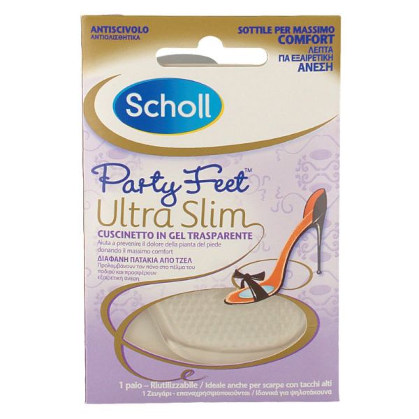 SCHOLL PARTY FEET ULTRA SLIM PLANTARE IN GEL