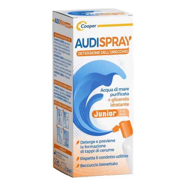 AUDISPRAY JUNIOR SPRAY ORECCHIE 3-12 ANNI 25ML