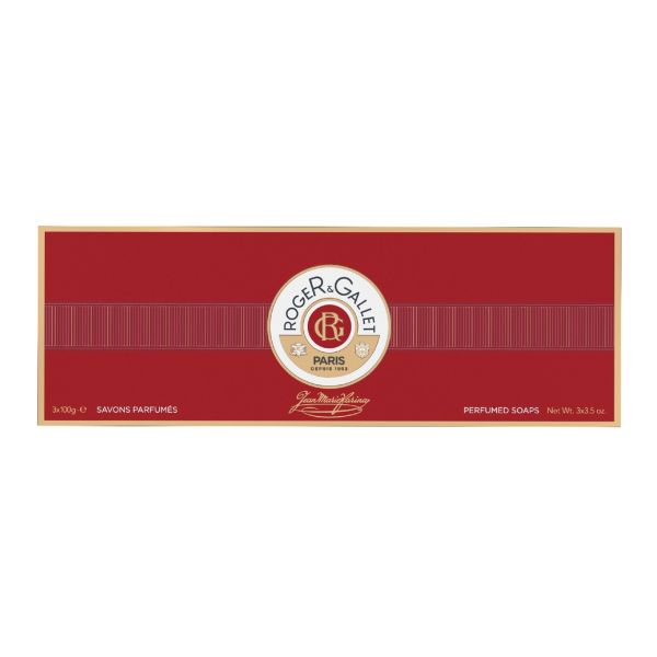 ROGER&GALLET JEAN MARIE FARINA SAPONETTE 3 X 100 G