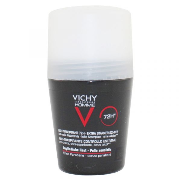 Vichy Homme Deodorante Roll-on 72h Anti-