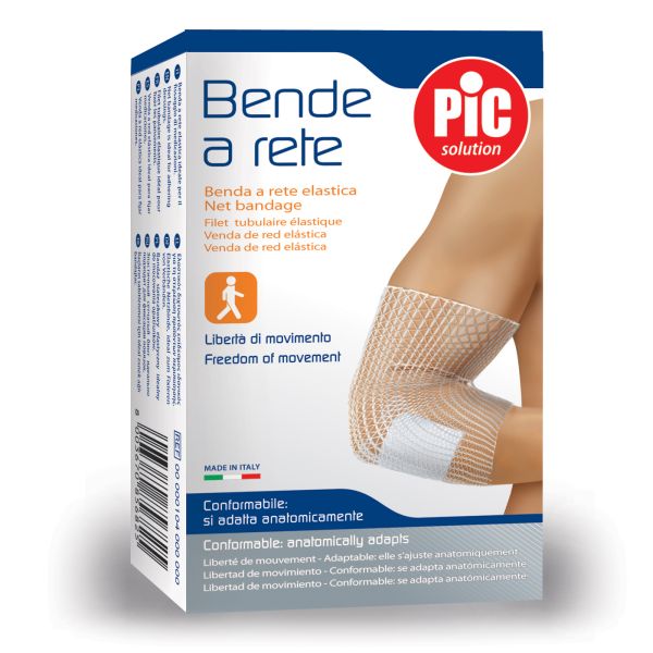 PIC BENDA A RETE TUBOLARE CALIBRO 4 GAMBA/GINOCCHIO 3M