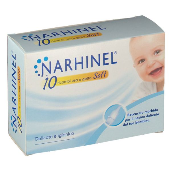 NARHINEL  RICAMBI ASPIRATORE NASALE SOFT 10 PZ