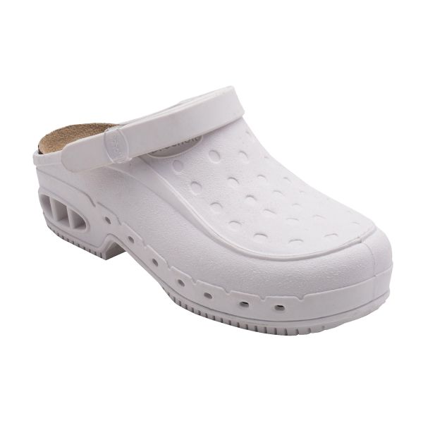 NEW WORK FIT B/S TPR UNISEX WHITE REMOVABLE INSOLE BIANCO 36