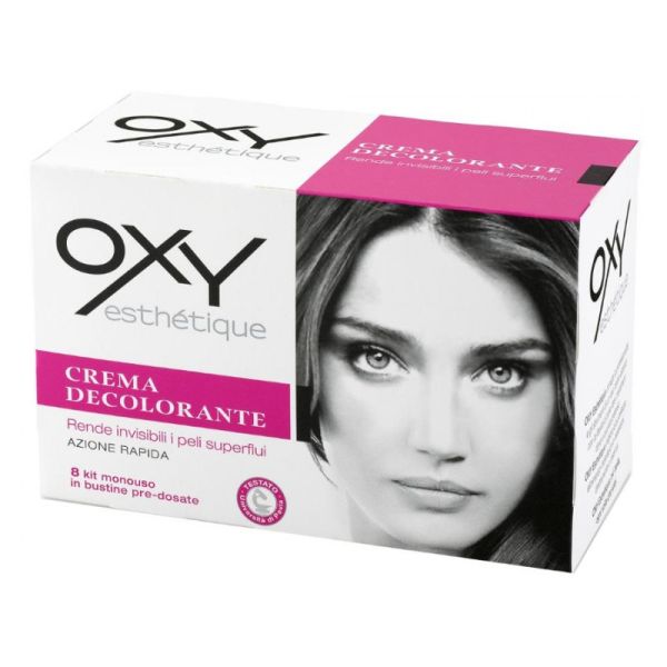 OXY CREMA DECOLORANTE RAPID 8 BUSTINE MONODOSE DA 9,38 ML