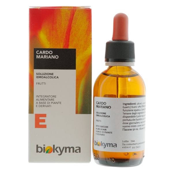 CARDO MARIANO FRUTTI ALCOL 65% TINTURA MADRE 50 ML FLACONE IN VETRO