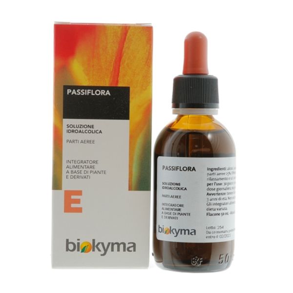 PASSIFLORA PARTI AEREE ALCOL 65% PIANTA FRESCA TINTURA MADRE 50 ML FLACO