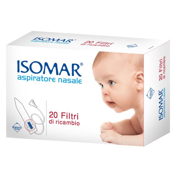 ISOMAR FILTRO ASPIRATORE NASALE 20 PZ