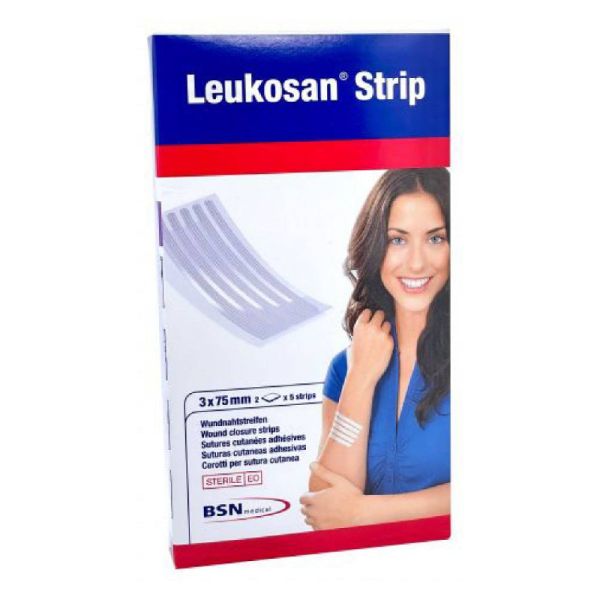 LEUKOSAN CEROTTI STRIP 3X75 MM 10 PZ