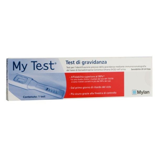 MY TEST HCG RAPID 1 TEST DI GRAVIDANZA