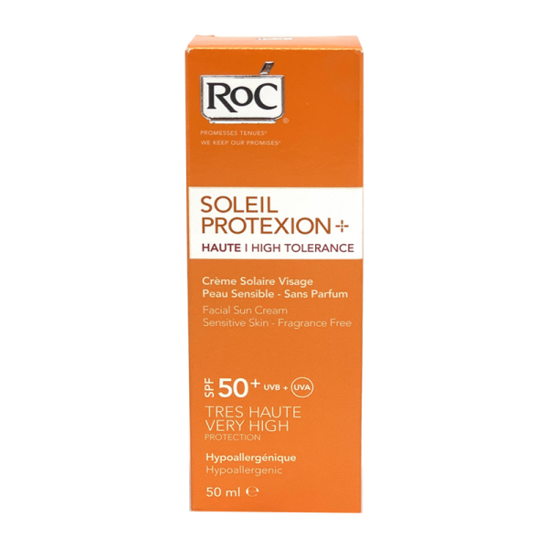 ROC SOLARE SPF 50+ PELLE SENSIBILE 50 ML