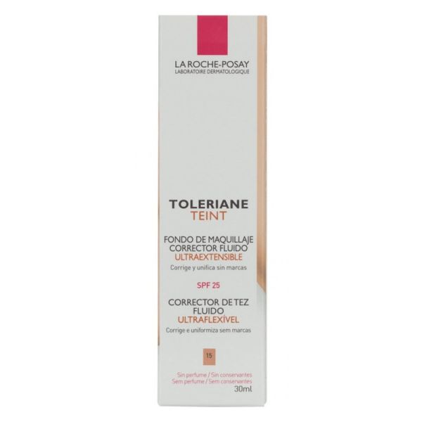 LA ROCHE POSAY TOLERIANE TEINT FLUIDO 15 DORE' GOLDEN 30 ML