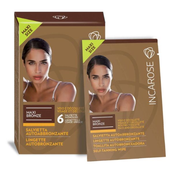 INCAROSE MAXI BRONZE 6 SALVIETTE