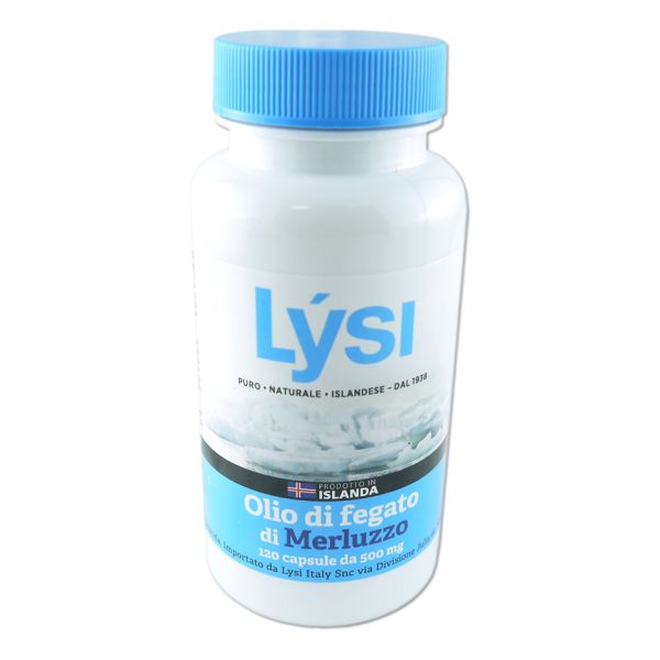 LYSI OLIO DI FEGATO DI MERLUZZO 120 CAPSULE