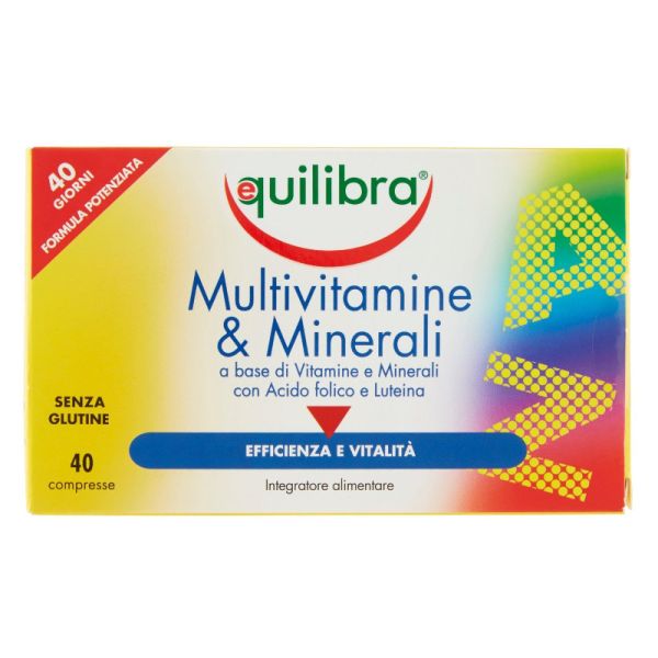 EQUILIBRA MULTIVITAMINE & MINERALI 40 COMPRESSE