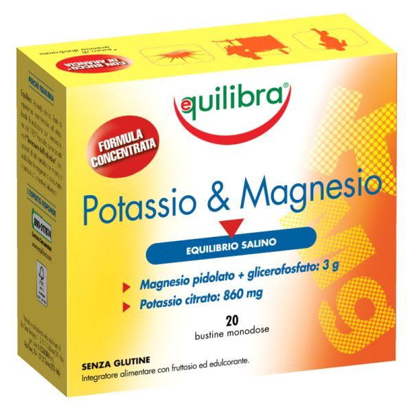 EQUILIBRA POTASSIO & MAGNESIO 20 BUSTINE