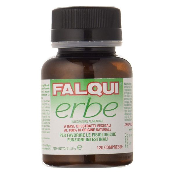 FALQUI ERBE INTEGRATORE ALIMENTARE CON ESTRATTI VEGETALI 120 COMPRESSE