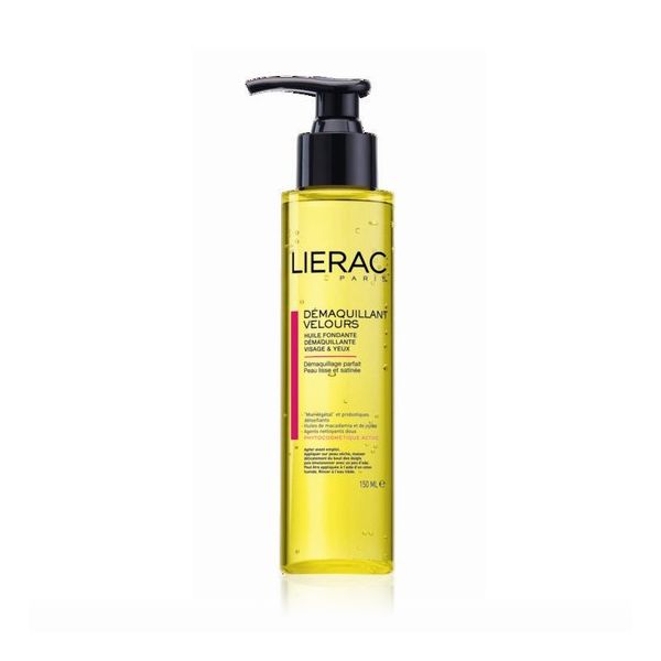 LIERAC DEMAQUILLANT VELOURS OLIO STRUCCANTE 150 ML