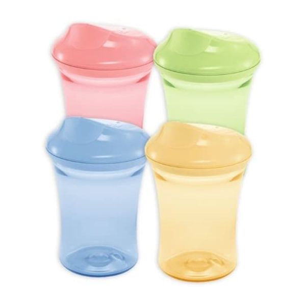 NUK ULTIMATE CUP 2 IN 1 N. 3 TAZZA SALVAGOCCIA COLORE ROSA 14M+