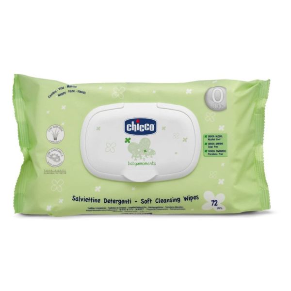 CHICCO SALVIETTINE DETERGENTI 72 PZ